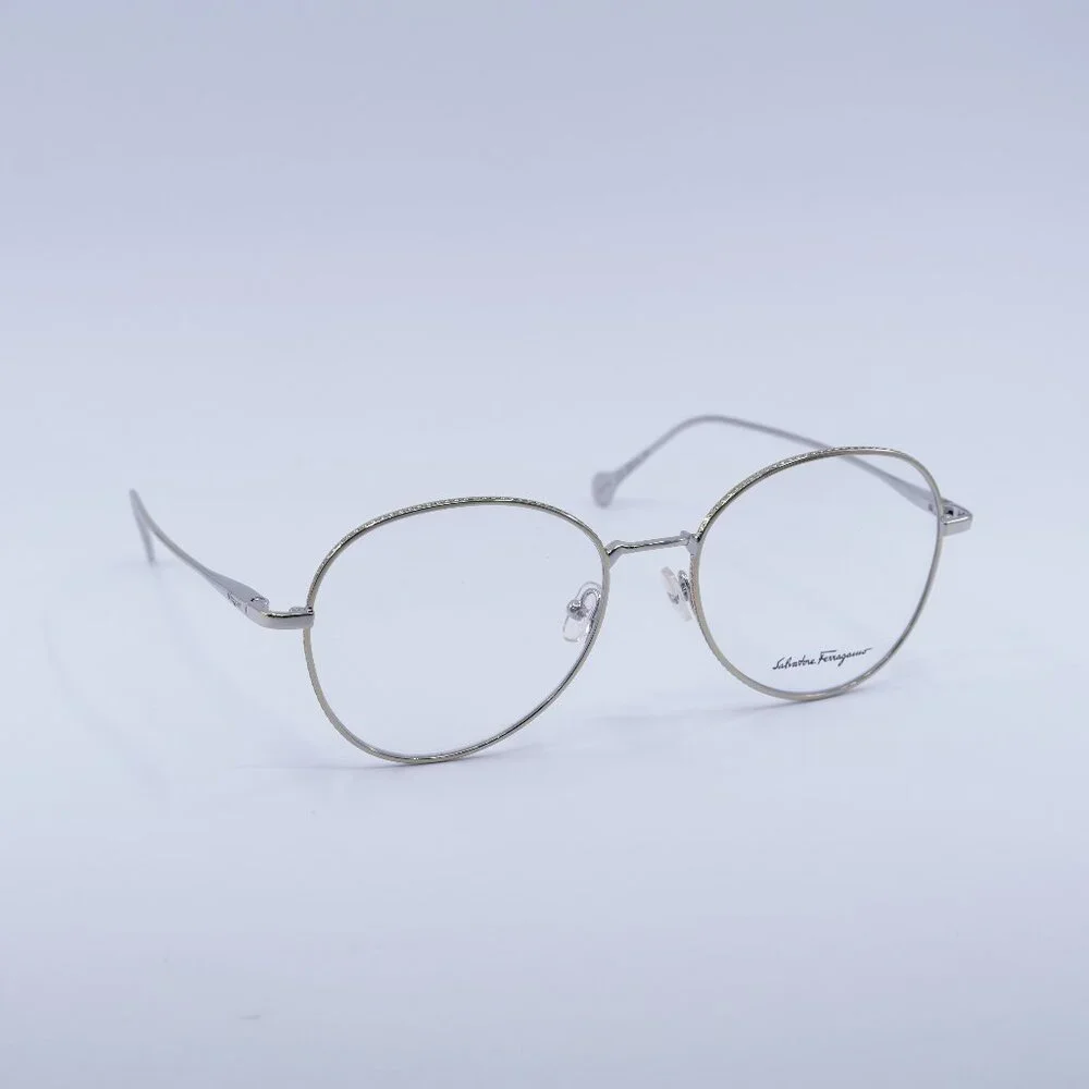 🕶️ New Salvatore Ferragamo SF2189 724 Eyeglasses - Gold/Palladium Frame 55mm